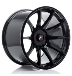 JR Wheels JR11 18x10,5 ET0-25 BLANK Gloss Black