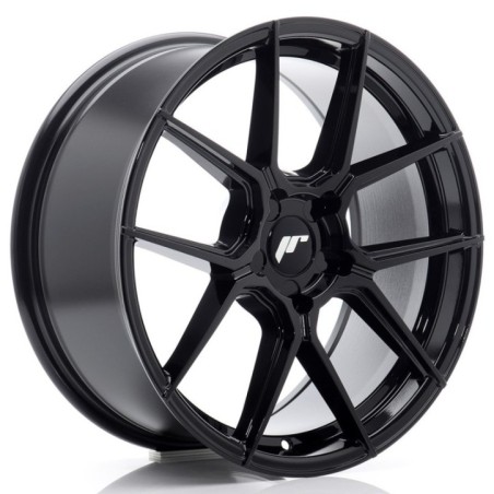 JR Wheels JR30 18x8 ET20-40 BLANK Gloss Black