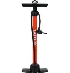 YATO Pompka ręczna do roweru manometr 8 bar