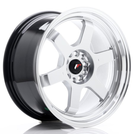 Japan Racing JR12 17x8 ET33 4x100 4x114,3 Hyper Silver komplet + ceramika
