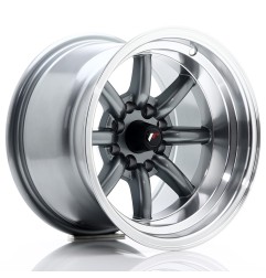 Japan Racing JR19 14x9 ET-25 4x100 4x114,3 Gun Metal kpl 4sztuki + ceramika