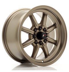 Japan Racing JR19 15x8 ET20 4x100 4x114,3 Matt Bronze komplet + ceramika