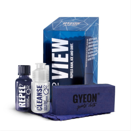 GYEON Q2 VIEW EVO KIT - POWŁOKA DO ZABEZPIECZENIA SZYB,