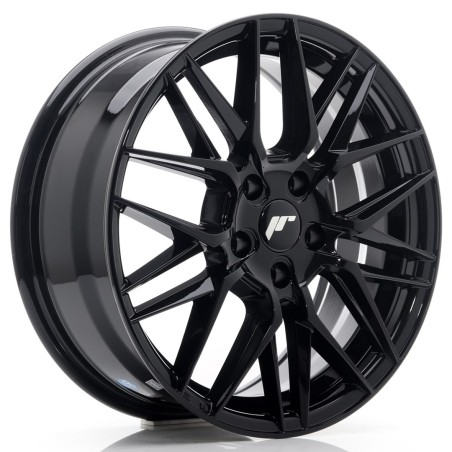 Japan Racing JR28 17x8 ET40 5x112 Gloss Black komplet 4 sztuki + ceramika
