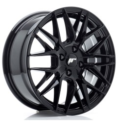 Japan Racing JR28 16x7 ET25 4x100 Gloss Black komplet 4 sztuki + ceramika
