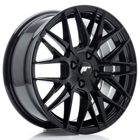 Japan Racing JR28 16x7 ET25 4x100 Gloss Black komplet 4 sztuki + ceramika