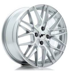 Japan Racing JR28 16x7 ET25 4x108 Silver Machined Face 4 sztuki + ceramika