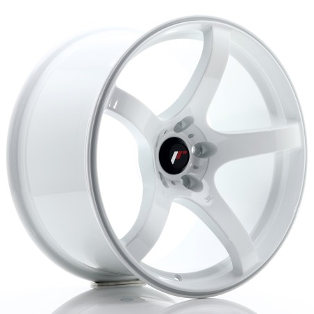 Japan Racing JR32 18x9,5 ET18 5x114,3 White komplet 4 sztuki + ceramika