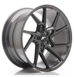 Japan Racing JR33 20x9 ET35 5x120 Hyper Gray komplet 4 sztuki + ceramika