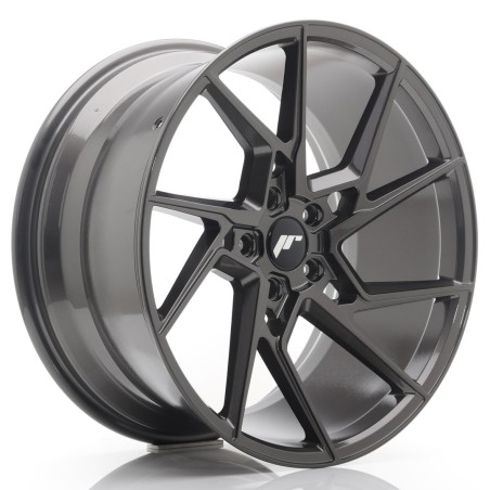 Japan Racing JR33 20x9 ET35 5x120 Hyper Gray komplet 4 sztuki + ceramika