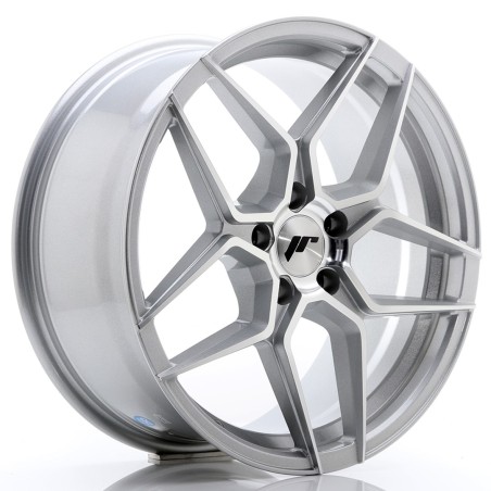 Japan Racing JR34 18x8 ET35 5x120 Silver Machined Face 4 sztuki + ceramika