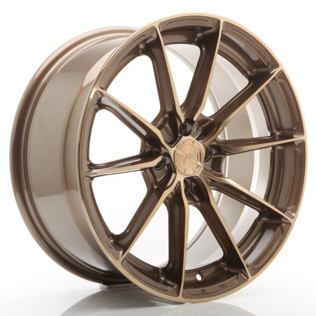 Japan Racing JR37 17x8 ET40 4x100 Platinum Bronze komplet 4 sztuki ceramika