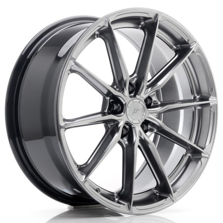 Japan Racing JR37 18x8 ET45 5x112 Hyper Black komplet 4 sztuki + ceramika