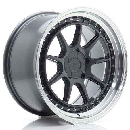 Japan Racing JR47 18x9,5 ET15-35 Blank Hyper Gray Machined Lip kpl ceramika