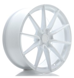 Japan Racing SL02 19x8 ET20-40 Blank White komplet 4 sztuki + ceramika