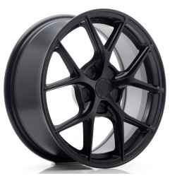 Japan Racing SL01 17x7 ET20-40 Blank Matt Black komplet 4 sztuki + ceramika
