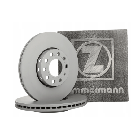 2x Tarcza Hamulcowa Zimmermann Coat Z Przód - BMW 5 E39 (296 mm)