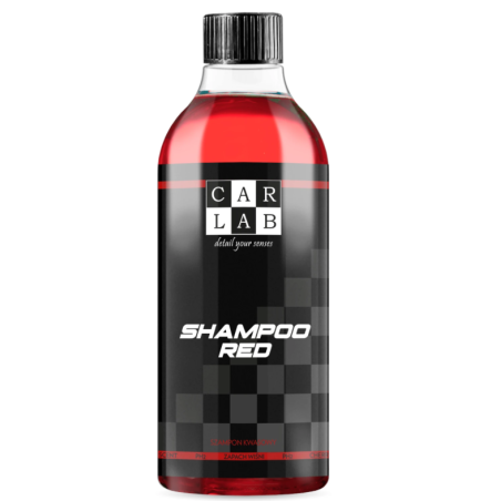 CARLAB SHAMPOO RED KWASOWY SZAMPON DO MYCIA AUTA SAMOCHODU 500 ML