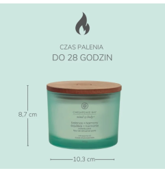 Chesapeake Bay ŚWIECA DUŻA Z 3 KNOTAMI BALANCE & HARMONY 312g