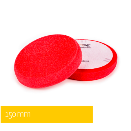 NAT Czerwony Średnio Miękki Pad Polerski 150mm