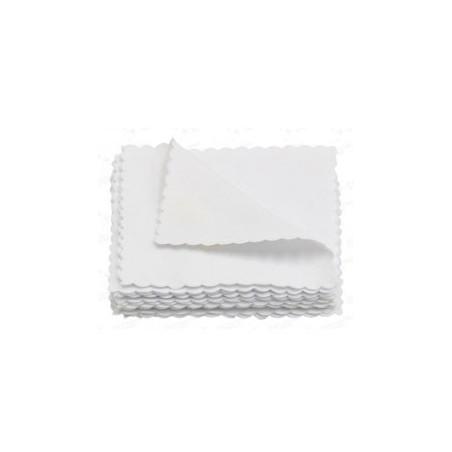 Mikrofibra SUEDE SMALL WHITE DOVE 10x10cm