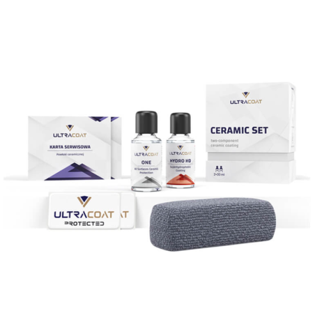 ULTRACOAT Ceramic Set - Hydro HD + ONE 30ml Zestaw Powłok Ceramicznych