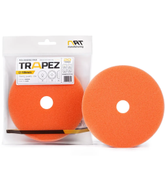 NAT Trapez DA 135mm – Pomarańczowa średnio twarda gąbka polerska