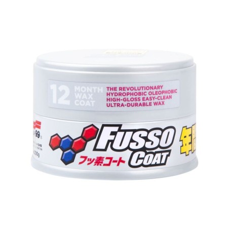 SOFT99 FUSSO COAT 12M WAX LIGHT do jasnych lakierów