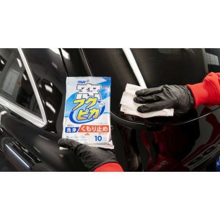 SOFT99 GLASS CLEANING WIPE ANTI-FOG 10 szt