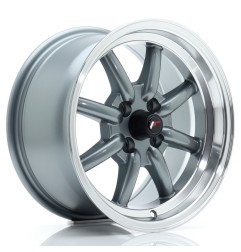 Japan Racing JR19 15x8 ET20 4x100 Gun Metal komplet 4 sztuki + ceramika