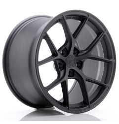 Japan Racing SL01 18x10,5 ET25 5x120 Matt Gun Metal komplet 4szt + ceramika