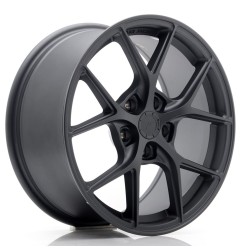 Japan Racing SL01 17x8 ET35 5x100 Matt Gun Metal komplet 4 sztuki ceramika