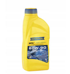 OLEJ RAVENOL EPX 80W90 GL5 1L OLEJ RAVENOL EPX 80W90 GL5 1L