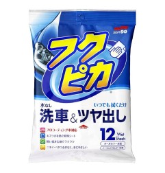 SOFT99 FUKUPIKA WASH&WAX WIPES Chusteczki