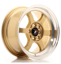 Japan Racing JR12 15x8,5 ET13 4x100 4x114,3 Gold komplet 4szt + ceramika