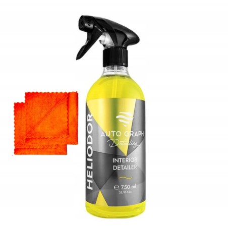 Auto Graph Heliodor Interior Detailer 750ml - czyści i pielęgnuje + MIKROFIBRA