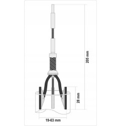 HONOWNICA DO CYLINDRÓW 19-63MM YT-05810 YATO