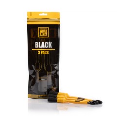 Work Stuff Detailing Brush 3-pack Black