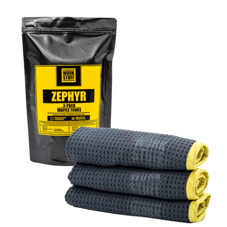 Work Stuff Zephyr Waffle Towel 3-pack