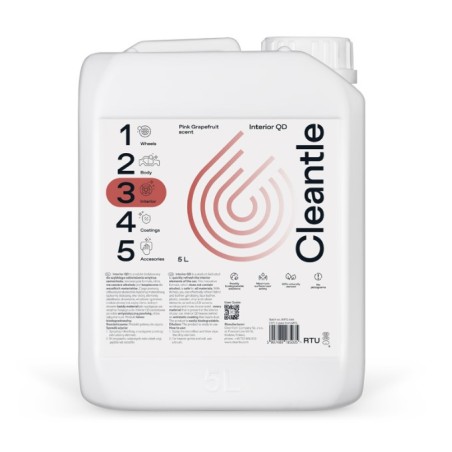 Cleantle Interior QD - produkt do szybkiego odświeżenia wnętrza 5L