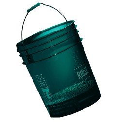 Seven Rinse wiadro z separatorem czarne 20L