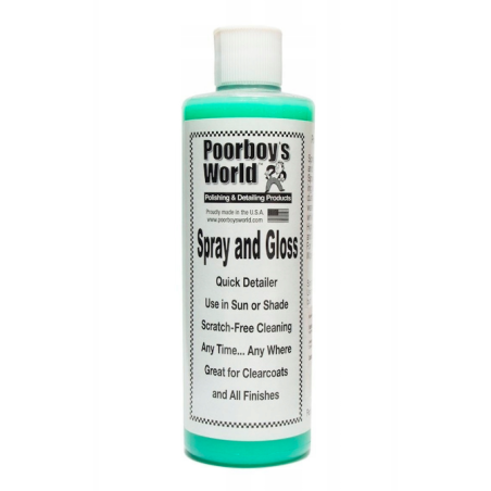 Quick detailer Poorboy's World Spray&Gloss 473