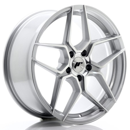 Japan Racing JR34 19x8,5 ET40 5x112 Silver Machined Face 4 sztuki  ceramika