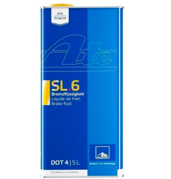 ATE DOT4 SL6 PŁYN HAMULCOWY ORYGINAŁ SL 6 ESP 5L
