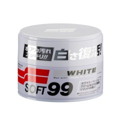 SOFT99 WHITE SOFT Wosk samochodowy 320g