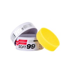 SOFT99 WHITE SOFT Wosk samochodowy 320g
