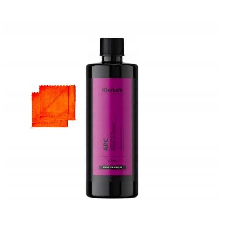 Kiurlab APC 500ml - uniwersalny środek czyszczący + MIKROFIBRA