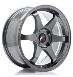 Japan Racing JR3 17x8 ET20-35 Blank Gun Metal 3 sztuki + ceramika