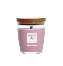 WoodWick Nature's Wick Woodland Rose Średnia Świeca 284g