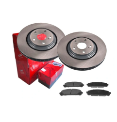 TARCZE KLOCKI TRW PRZÓD PRZÓD TOYOTA RAV4 IV 328MM